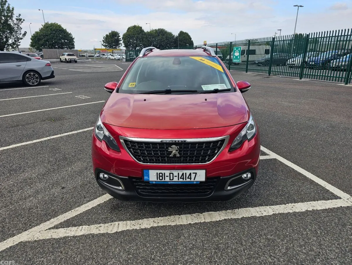 Peugeot 2008 Estate, Petrol, 2018, Red