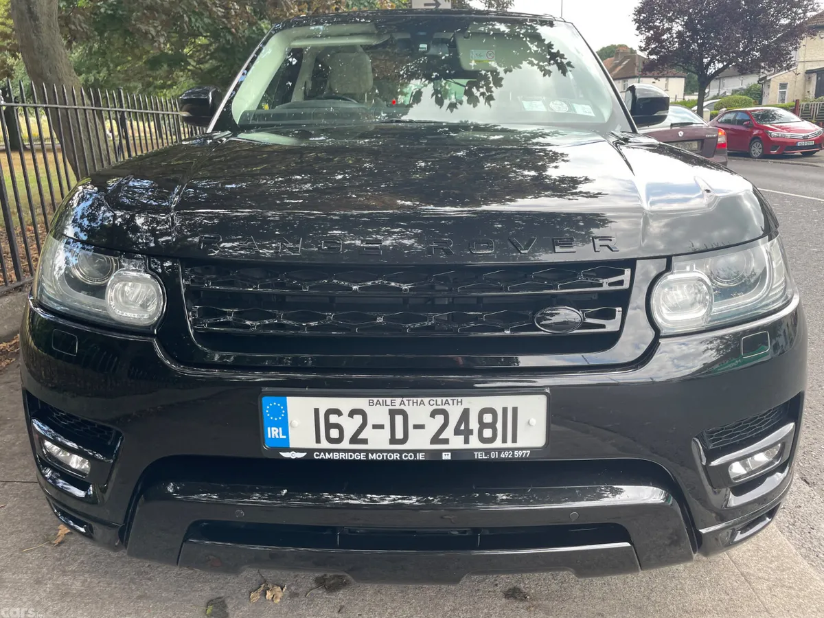 Land Rover Range Rover Sport SUV, Diesel, 2016, Black