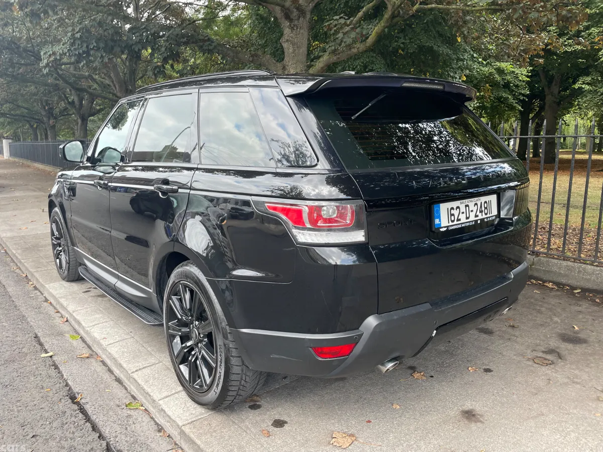 Land Rover Range Rover Sport SUV, Diesel, 2016, Black