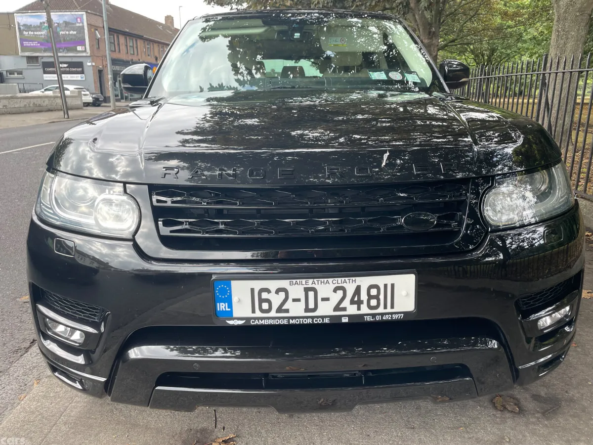 Land Rover Range Rover Sport SUV, Diesel, 2016, Black