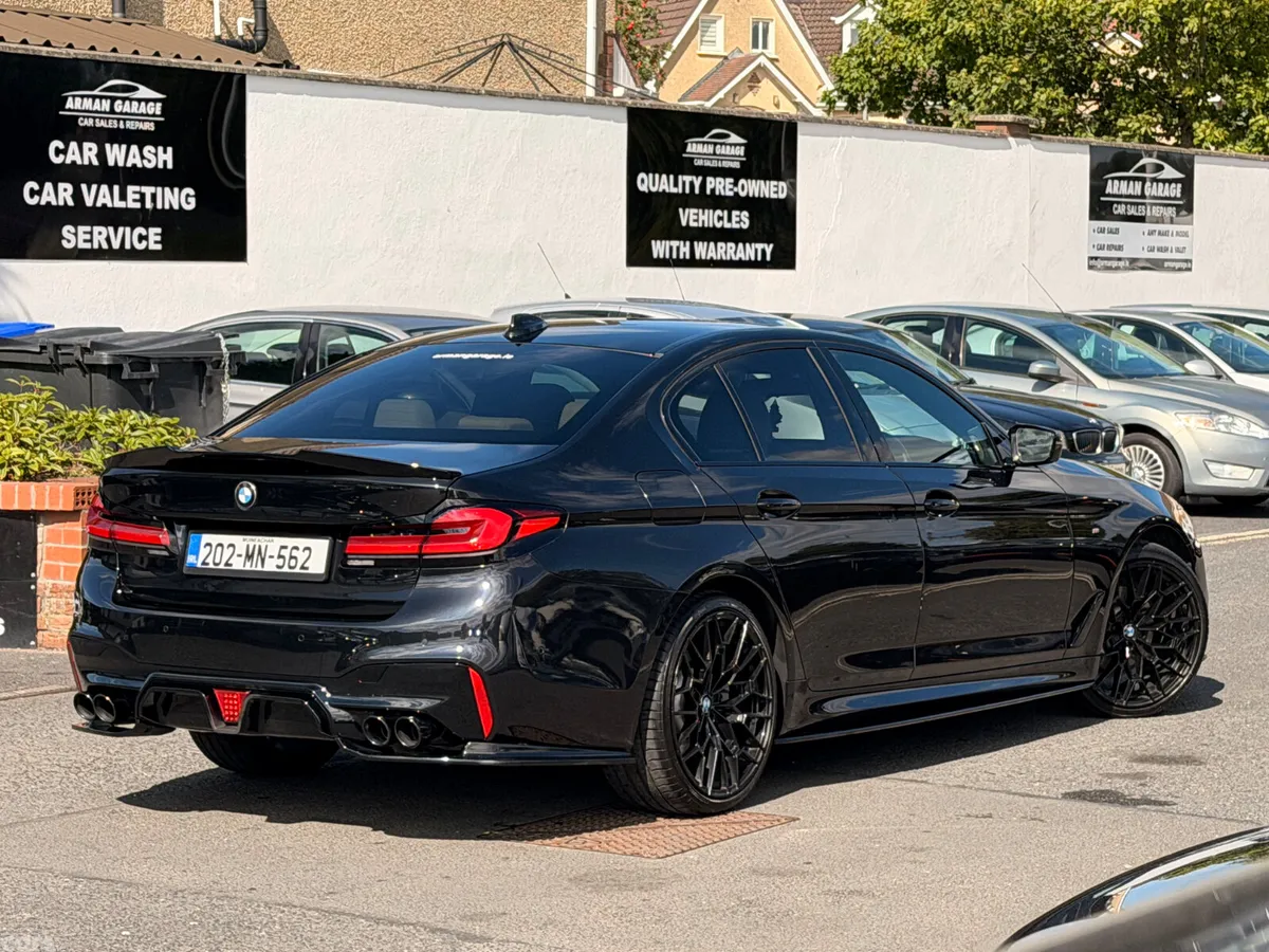 BMW 5-Series Saloon, Diesel, 2020, Black