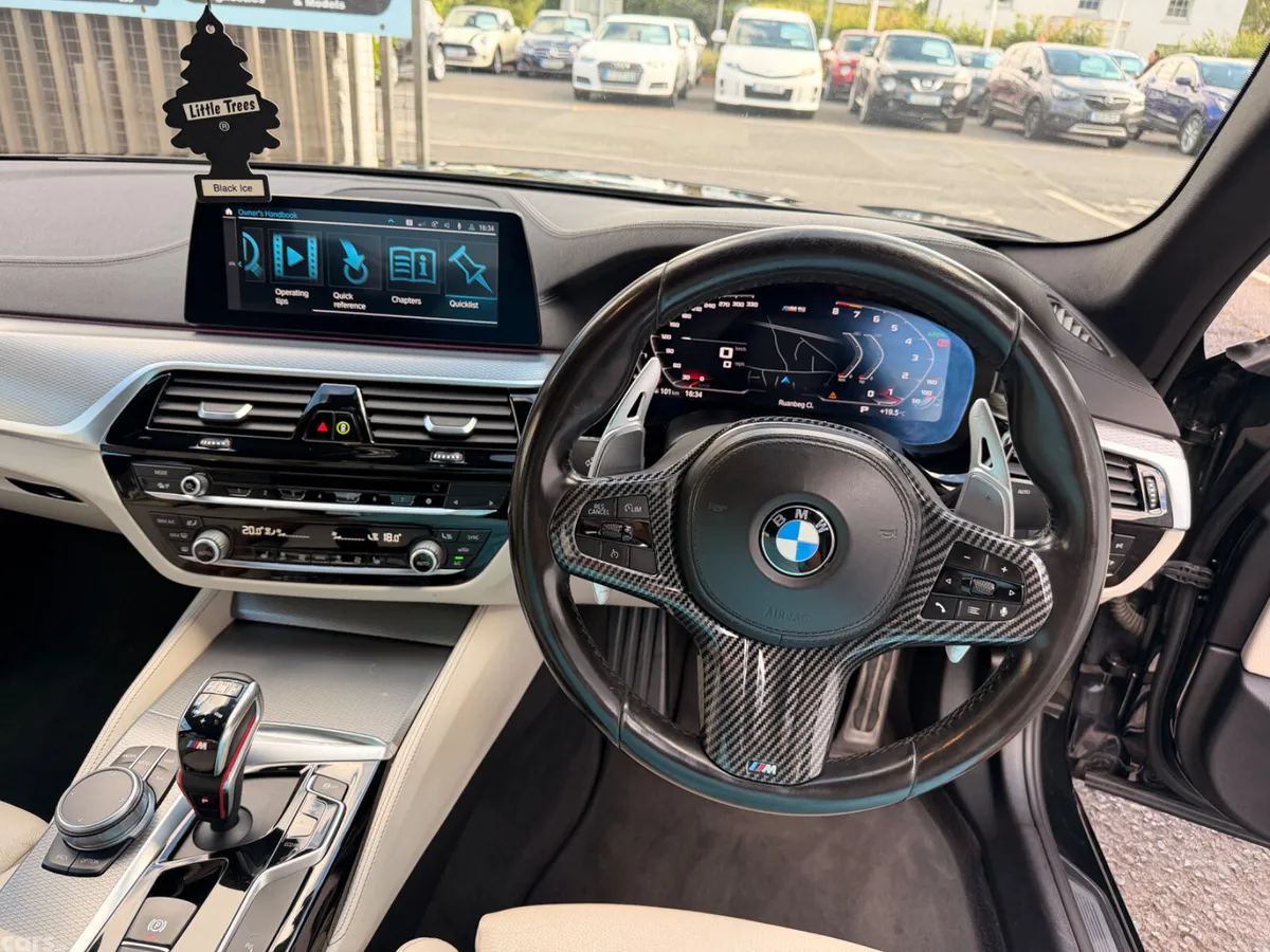 BMW 5-Series Saloon, Diesel, 2020, Black