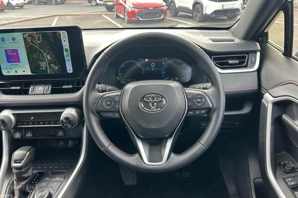 Toyota RAV4 SUV, Petrol Plug-in Hybrid, 2025, Black