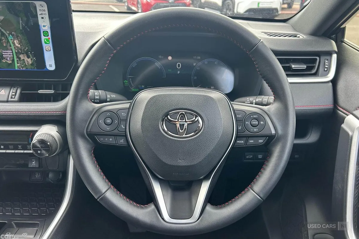 Toyota RAV4 SUV, Petrol Plug-in Hybrid, 2025, Black