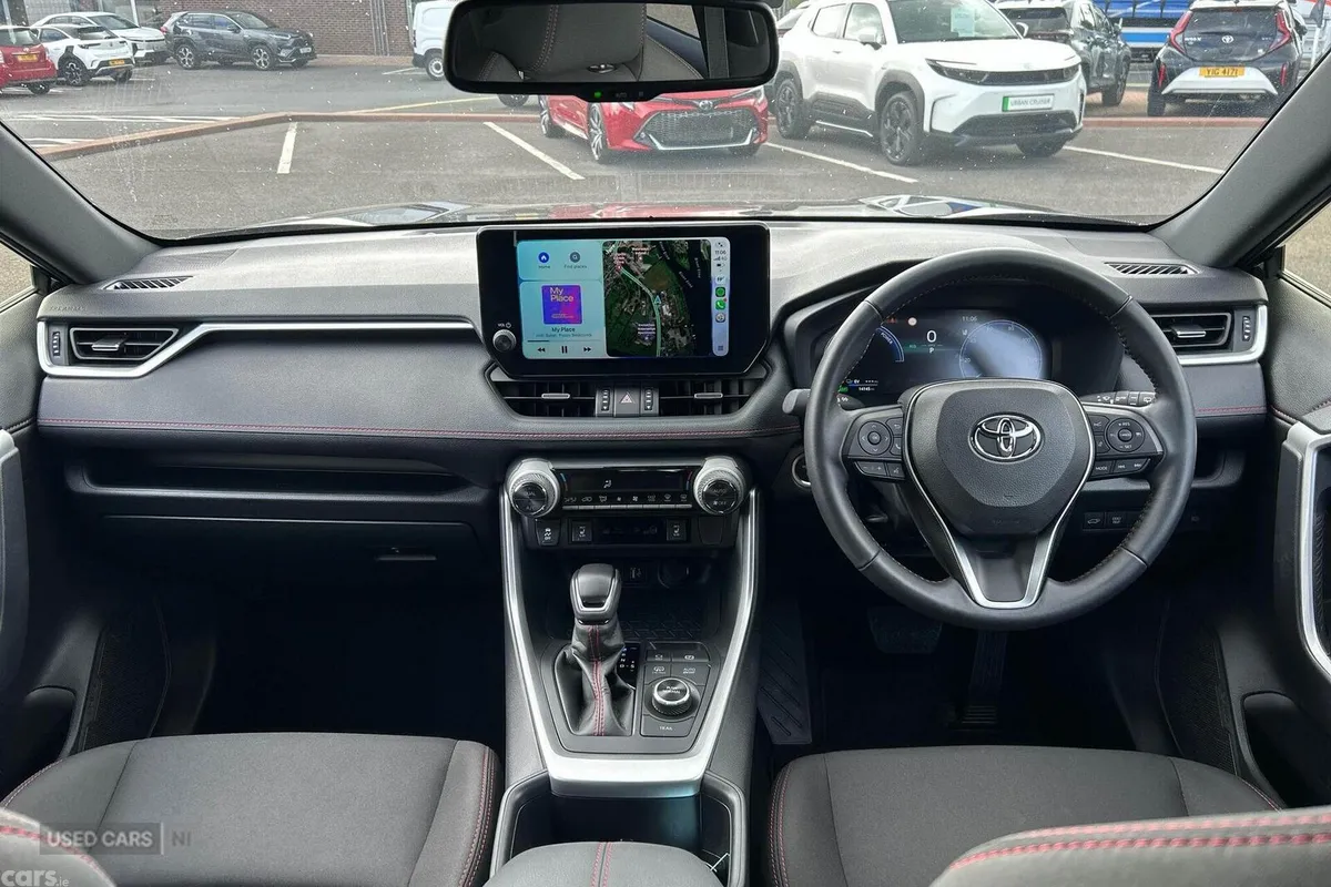 Toyota RAV4 SUV, Petrol Plug-in Hybrid, 2025, Black