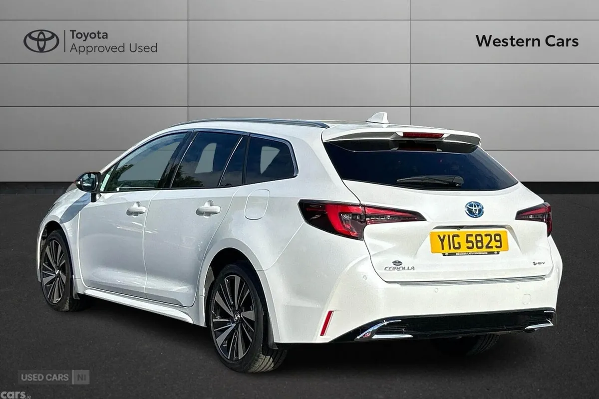 Toyota Corolla Estate, Petrol Hybrid, 2026, White