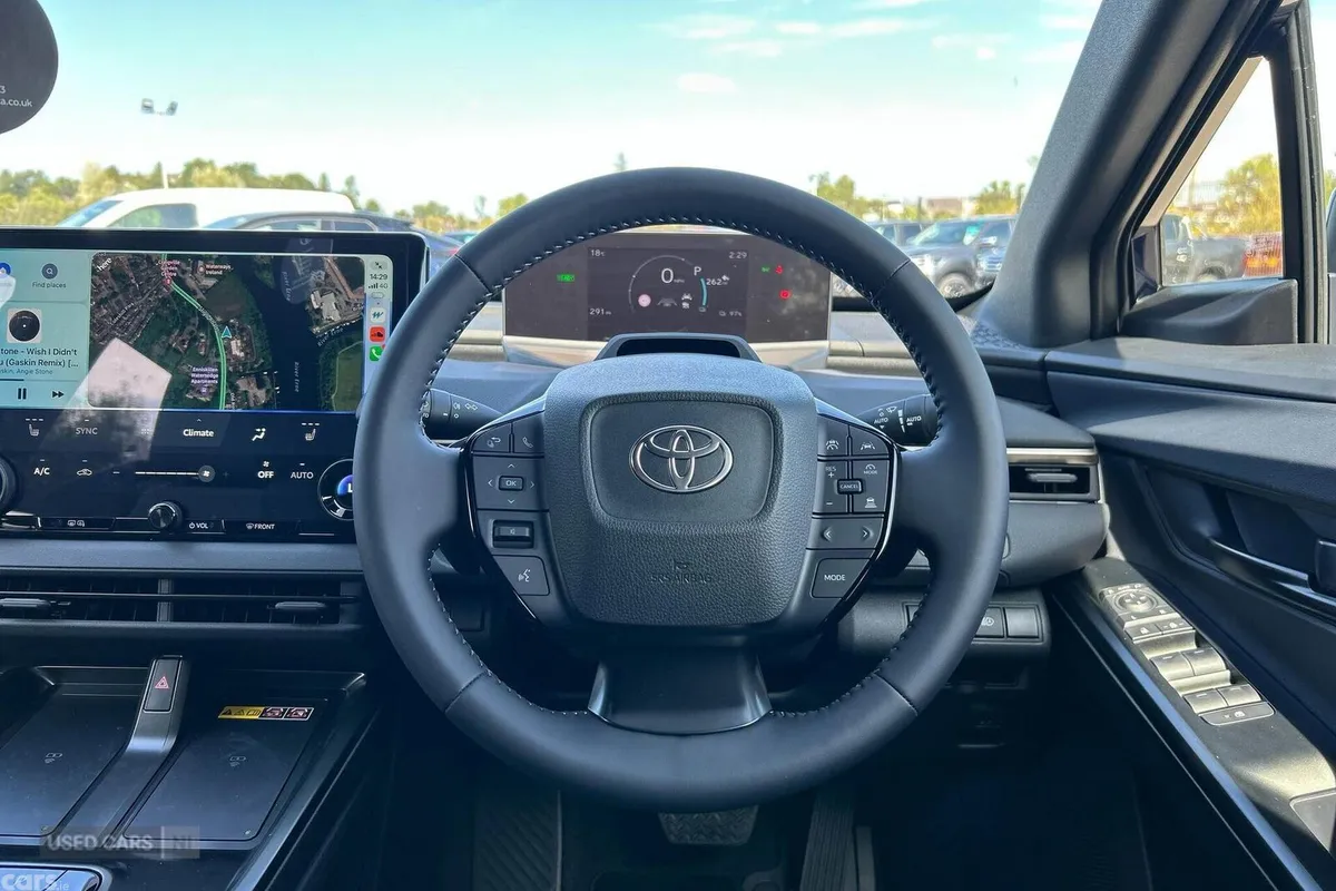 Toyota bZ4X SUV, Electric, 2026, Blue