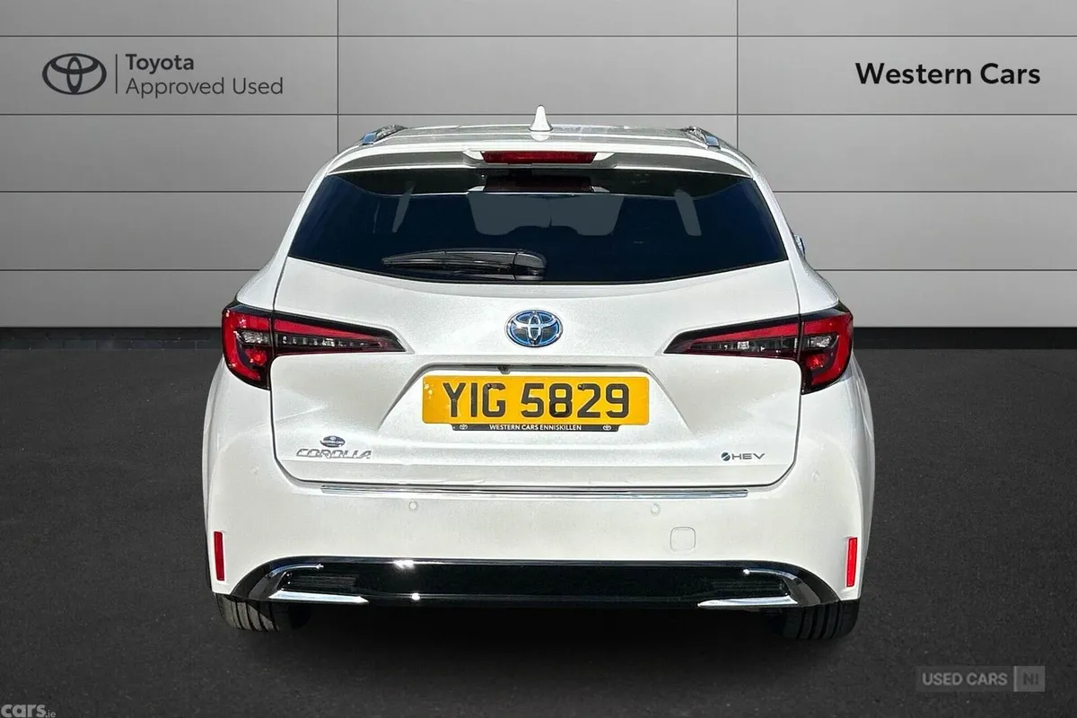 Toyota Corolla Estate, Petrol Hybrid, 2026, White