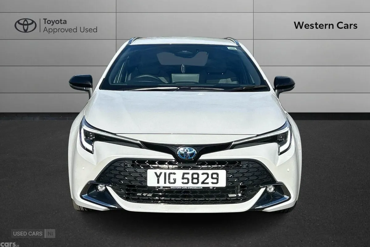 Toyota Corolla Estate, Petrol Hybrid, 2026, White