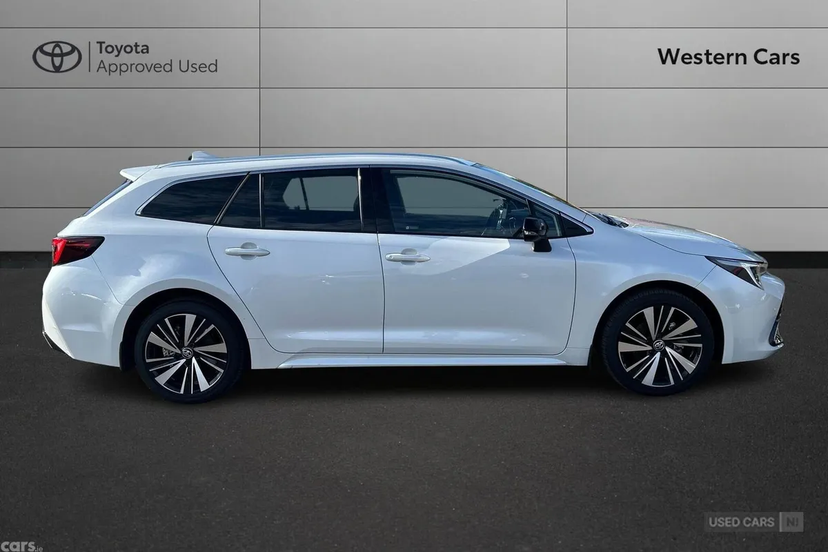 Toyota Corolla Estate, Petrol Hybrid, 2026, White