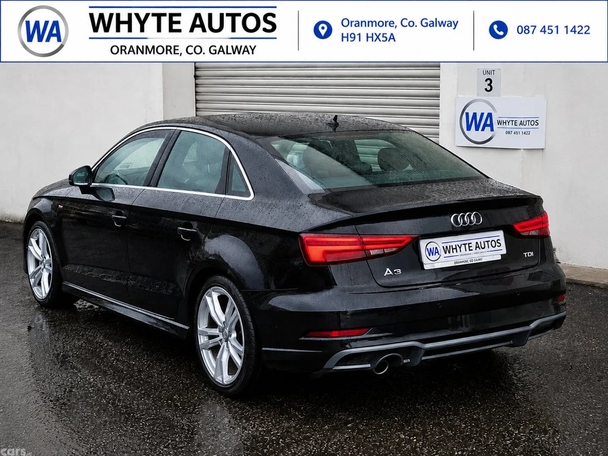 Audi A3 Saloon, Diesel, 2016, Black