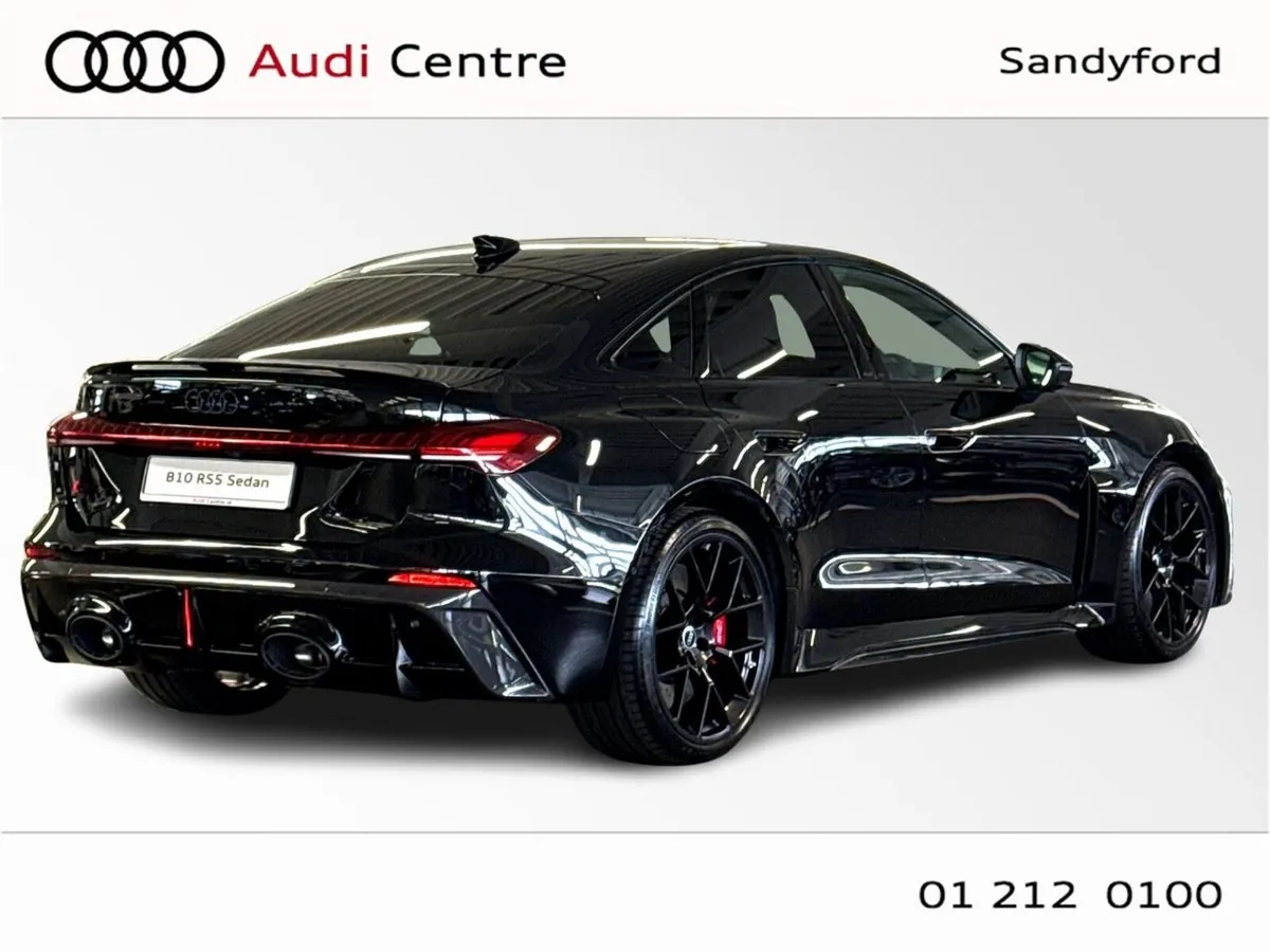 Audi RS5 Saloon, Petrol Plug-in Hybrid, 2026, Black