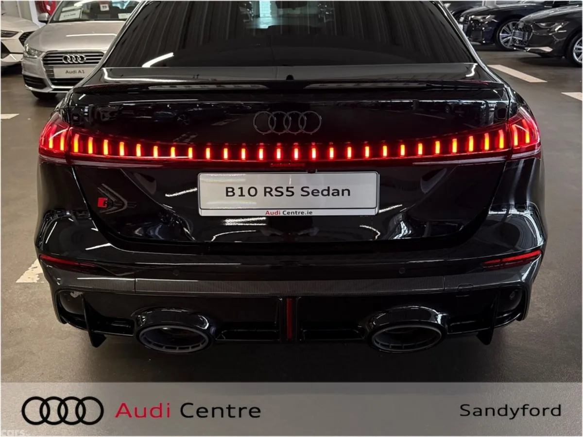Audi RS5 Saloon, Petrol Plug-in Hybrid, 2026, Black
