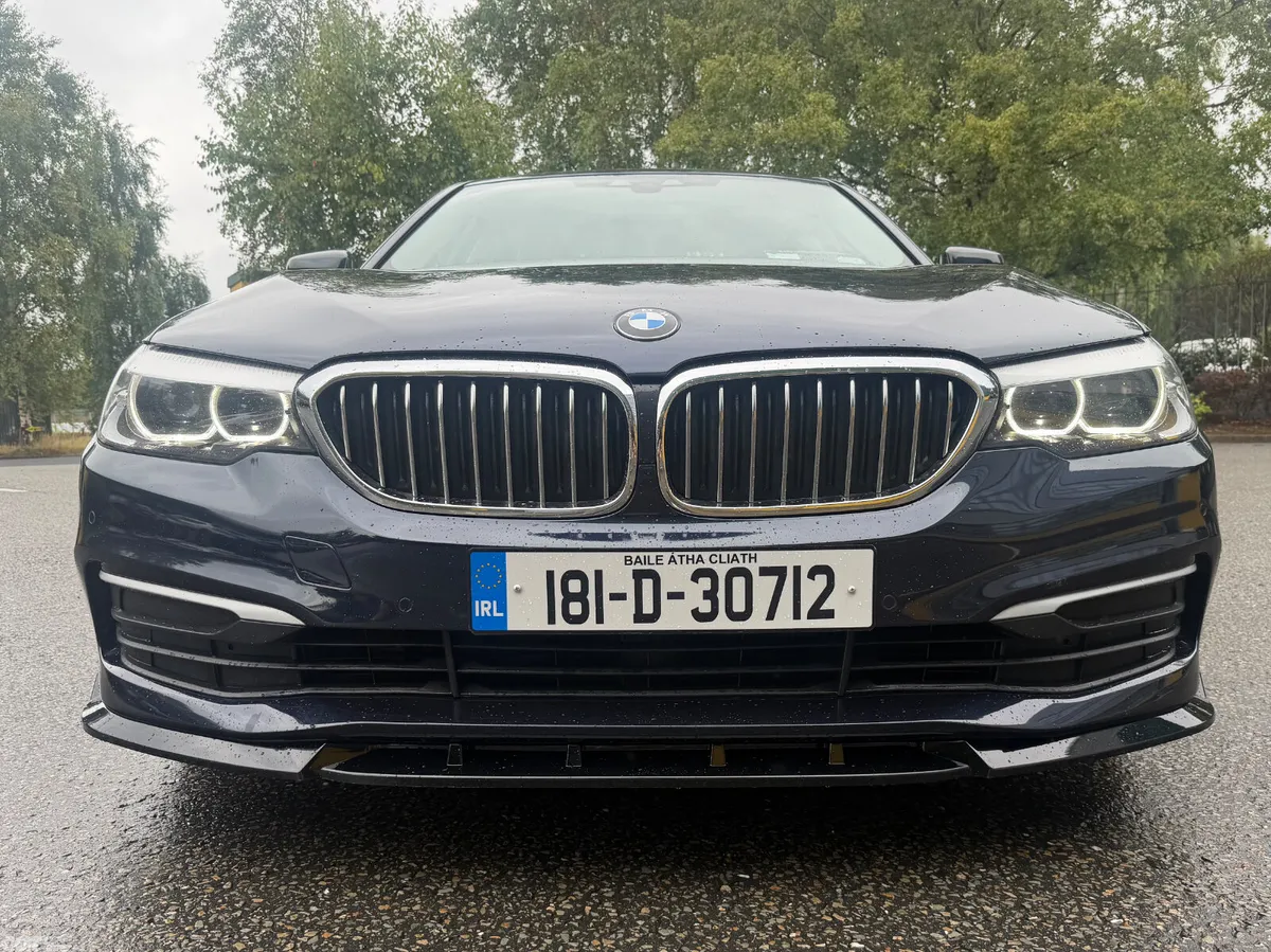 BMW 5-Series Saloon, Diesel, 2018, Blue