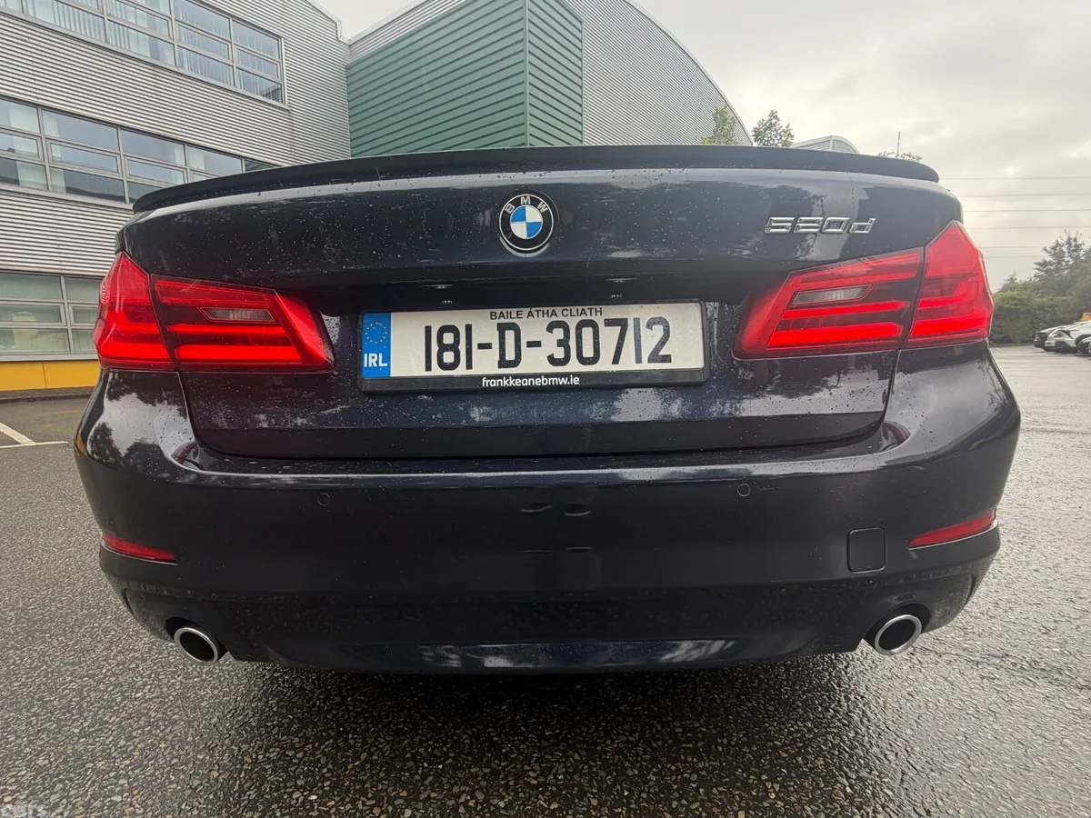 BMW 5-Series Saloon, Diesel, 2018, Blue