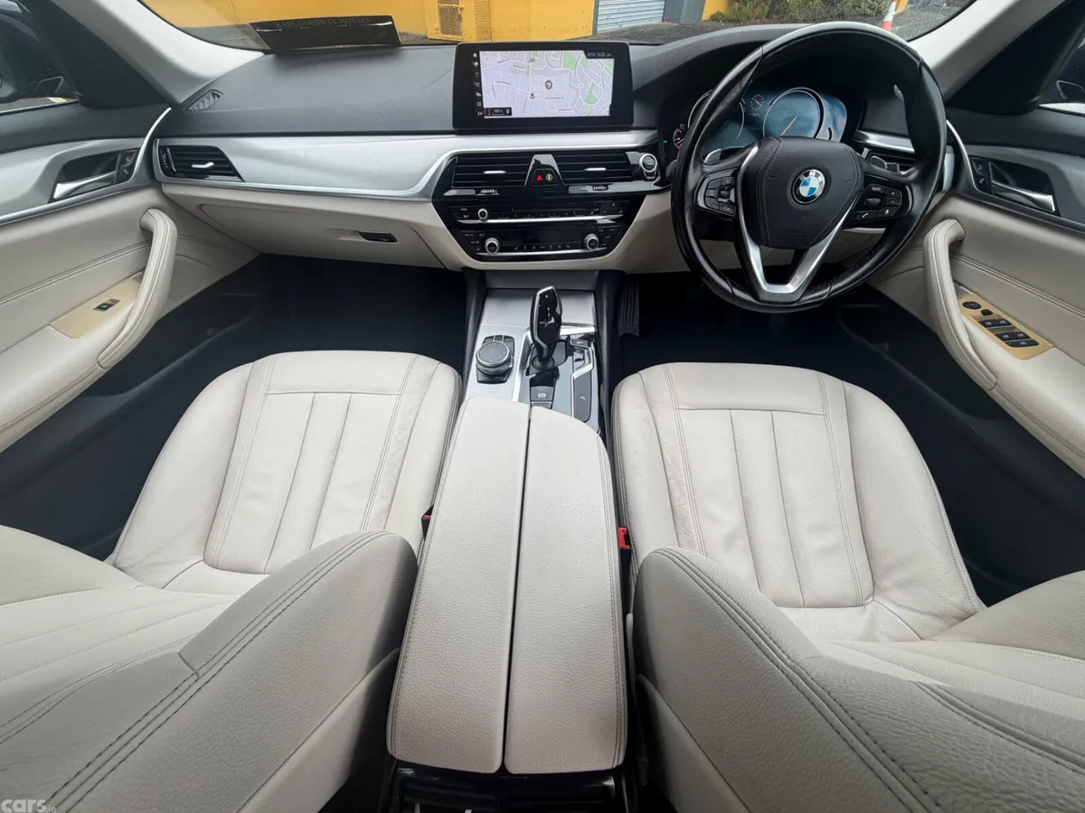 BMW 5-Series Saloon, Diesel, 2018, Blue