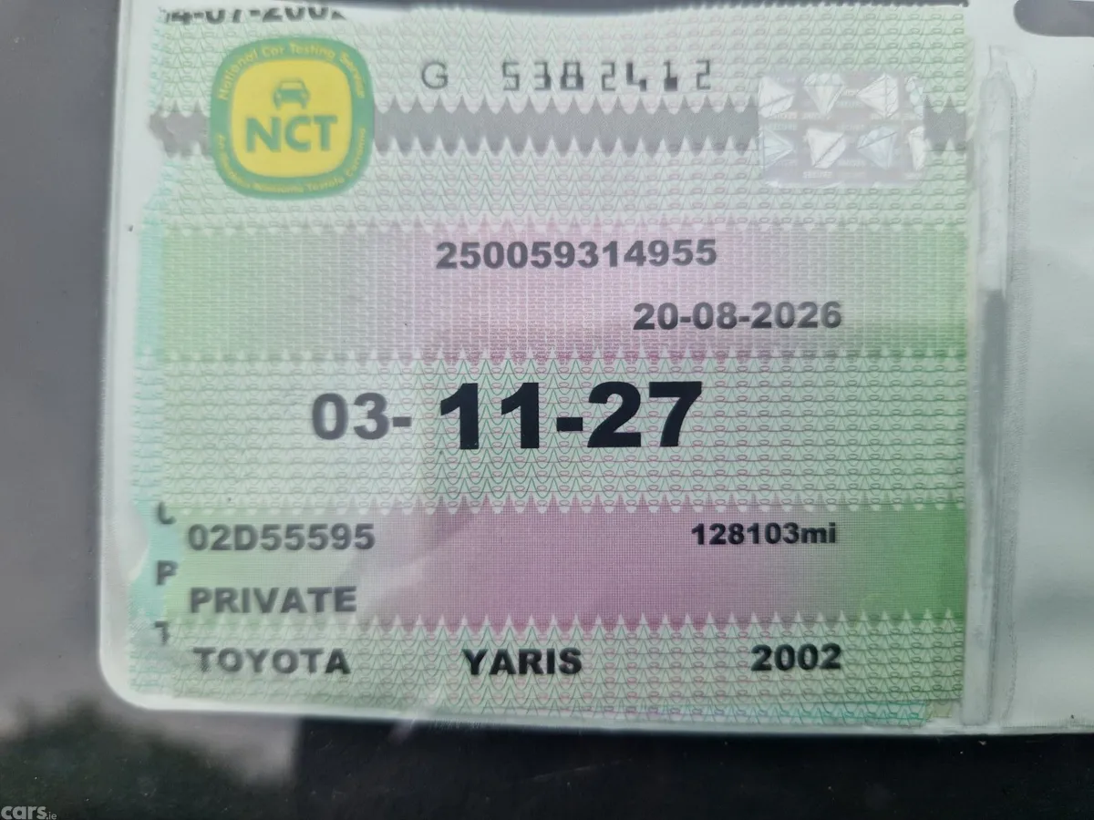 Toyota Yaris Hatchback, Petrol, 2002, Blue
