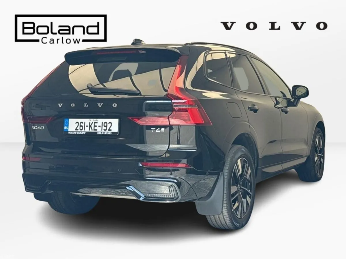 Volvo XC60 SUV, Petrol Plug-in Hybrid, 2026, Black