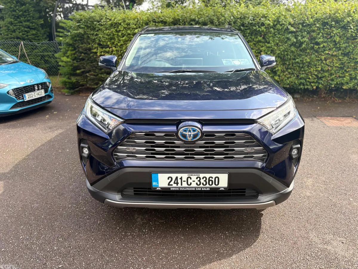 Toyota RAV4 SUV, Petrol Hybrid, 2024, Blue