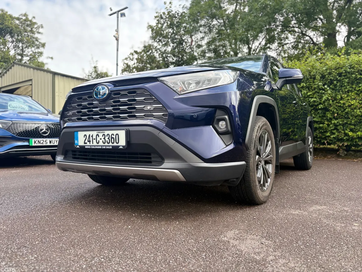 Toyota RAV4 SUV, Petrol Hybrid, 2024, Blue