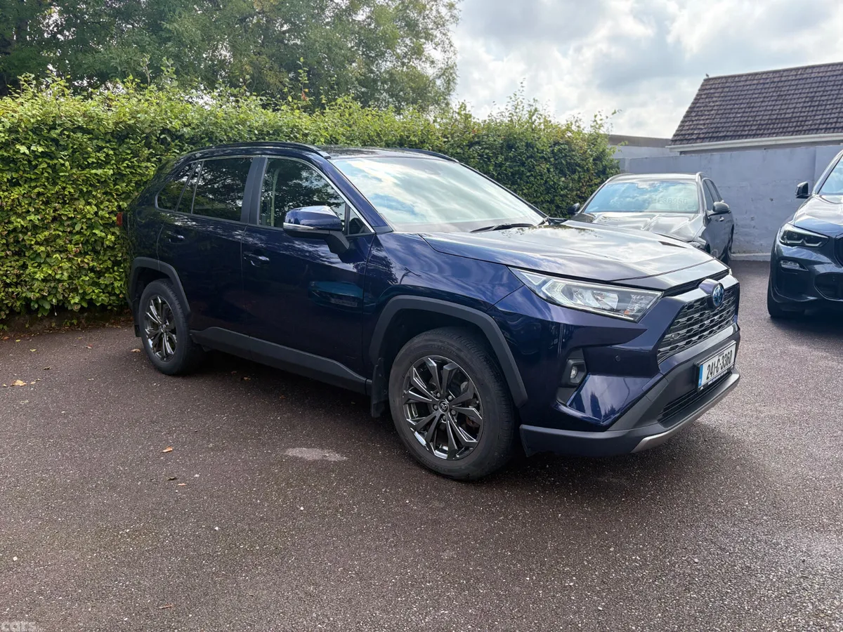 Toyota RAV4 SUV, Petrol Hybrid, 2024, Blue