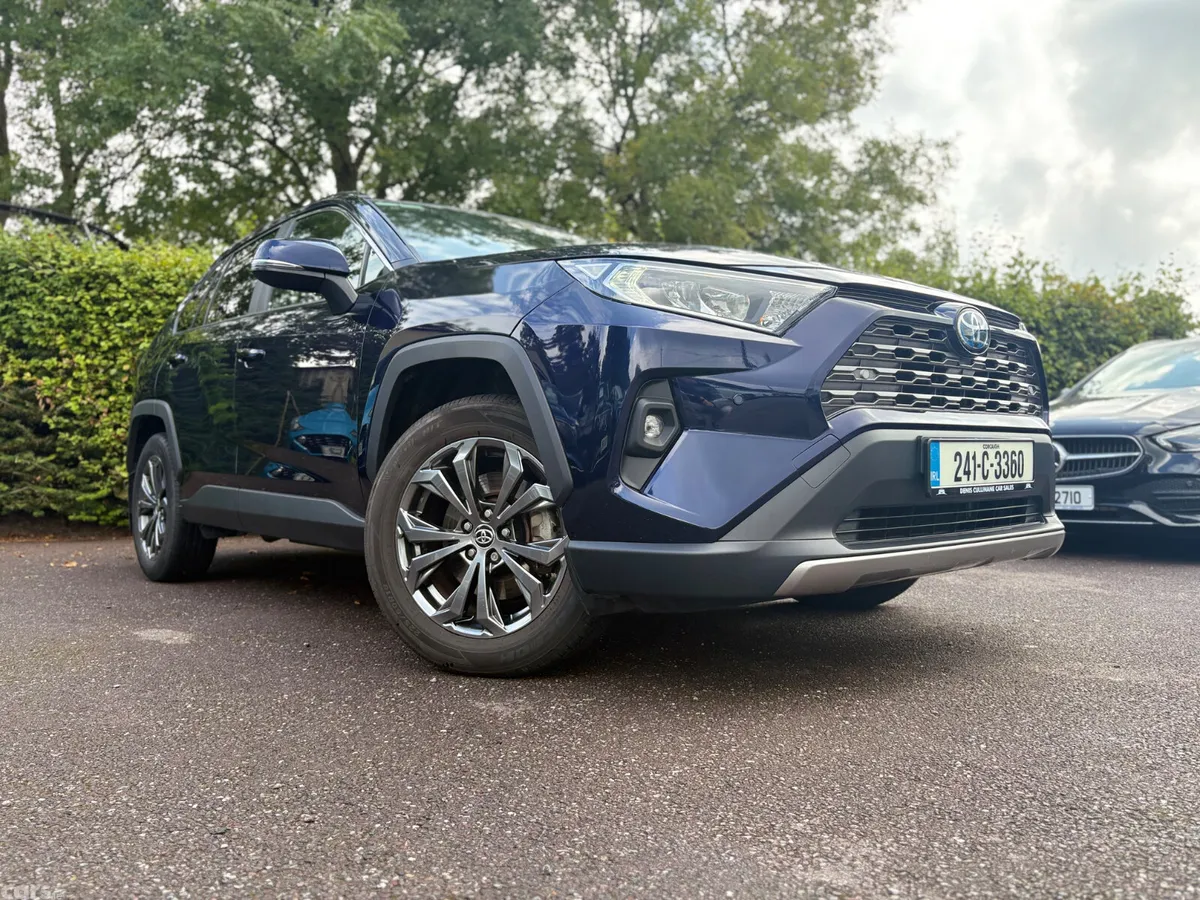 Toyota RAV4 SUV, Petrol Hybrid, 2024, Blue