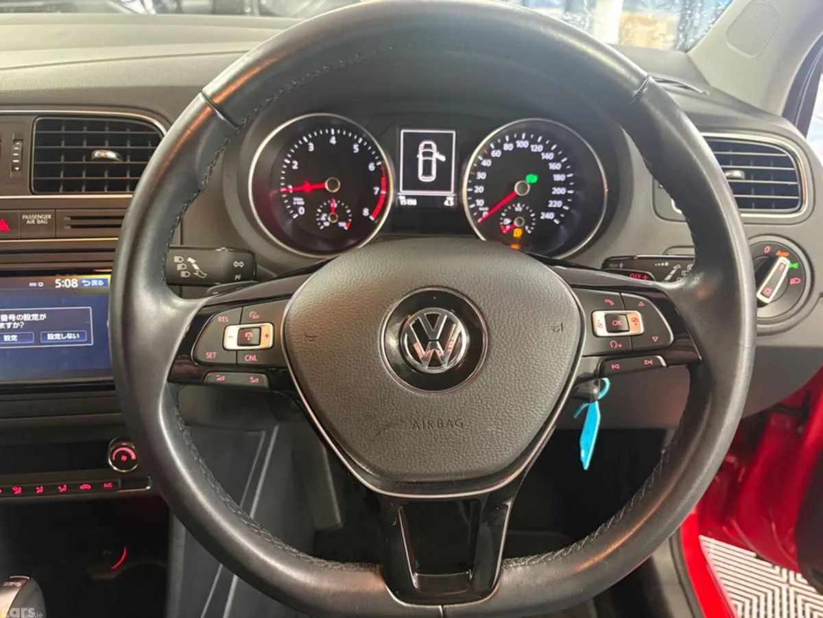 Volkswagen Polo Hatchback, Petrol, 2016, Red