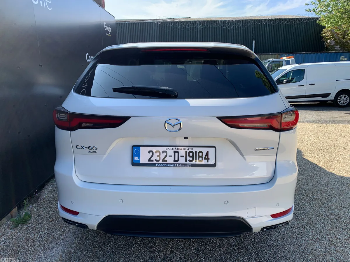 Mazda CX-60 SUV, Petrol Plug-in Hybrid, 2023, White
