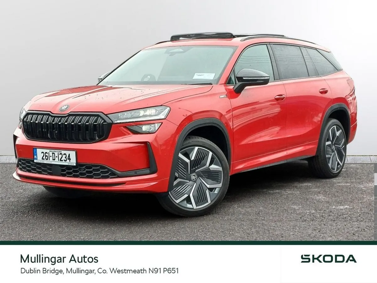 Skoda Kodiaq SUV, Diesel, 2026, Red