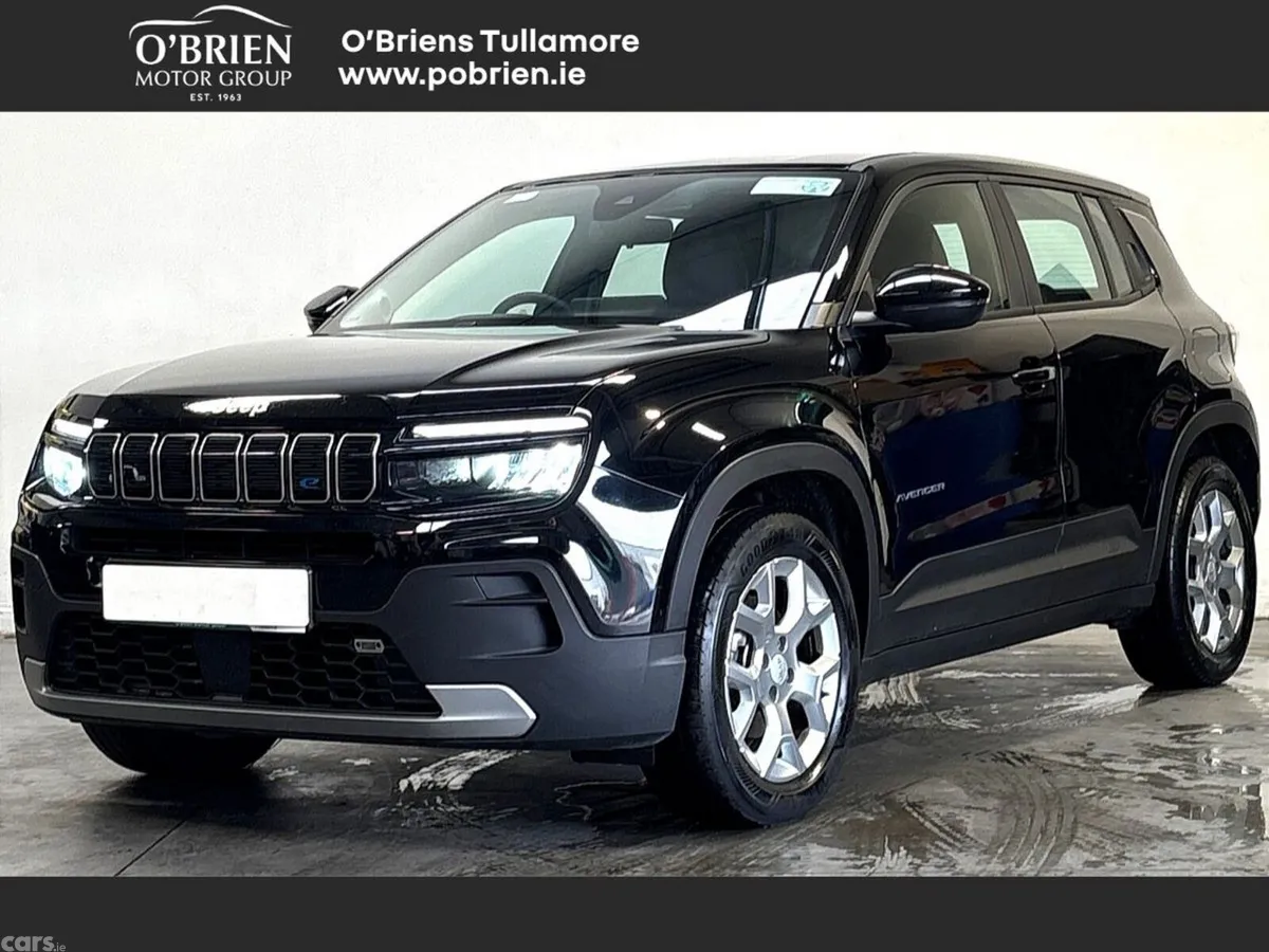 Jeep Avenger SUV, Electric, 2025, Black