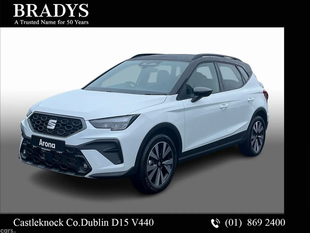 SEAT Arona SUV, Petrol, 2027, White