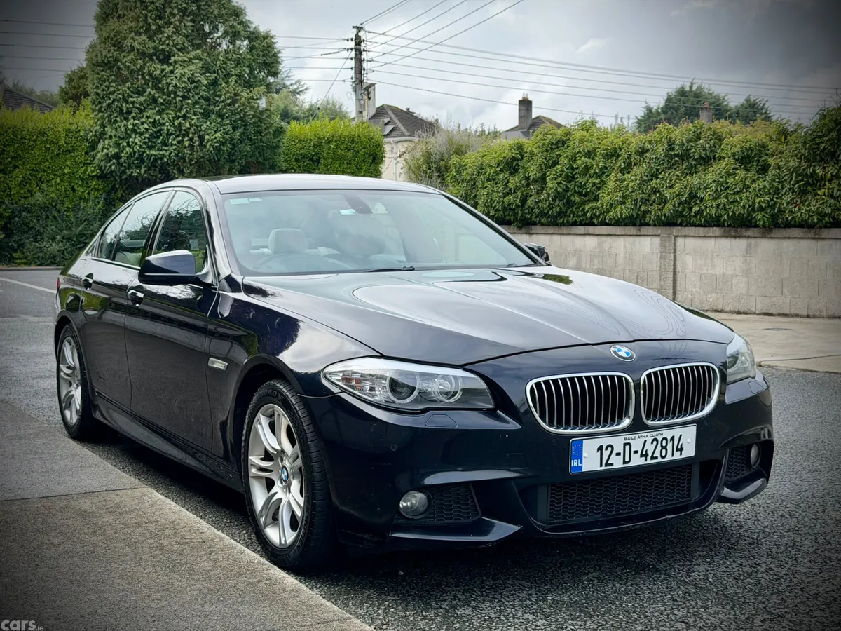 BMW 5-Series Saloon, Diesel, 2012, Black