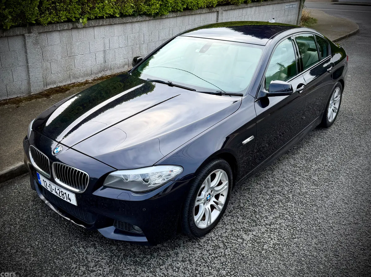BMW 5-Series Saloon, Diesel, 2012, Black