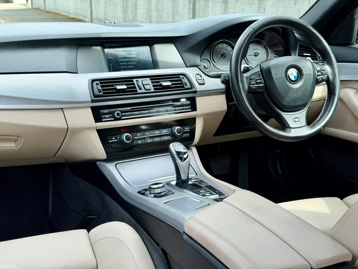 BMW 5-Series Saloon, Diesel, 2012, Black