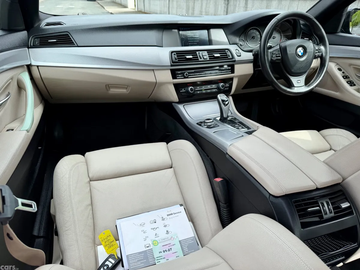 BMW 5-Series Saloon, Diesel, 2012, Black