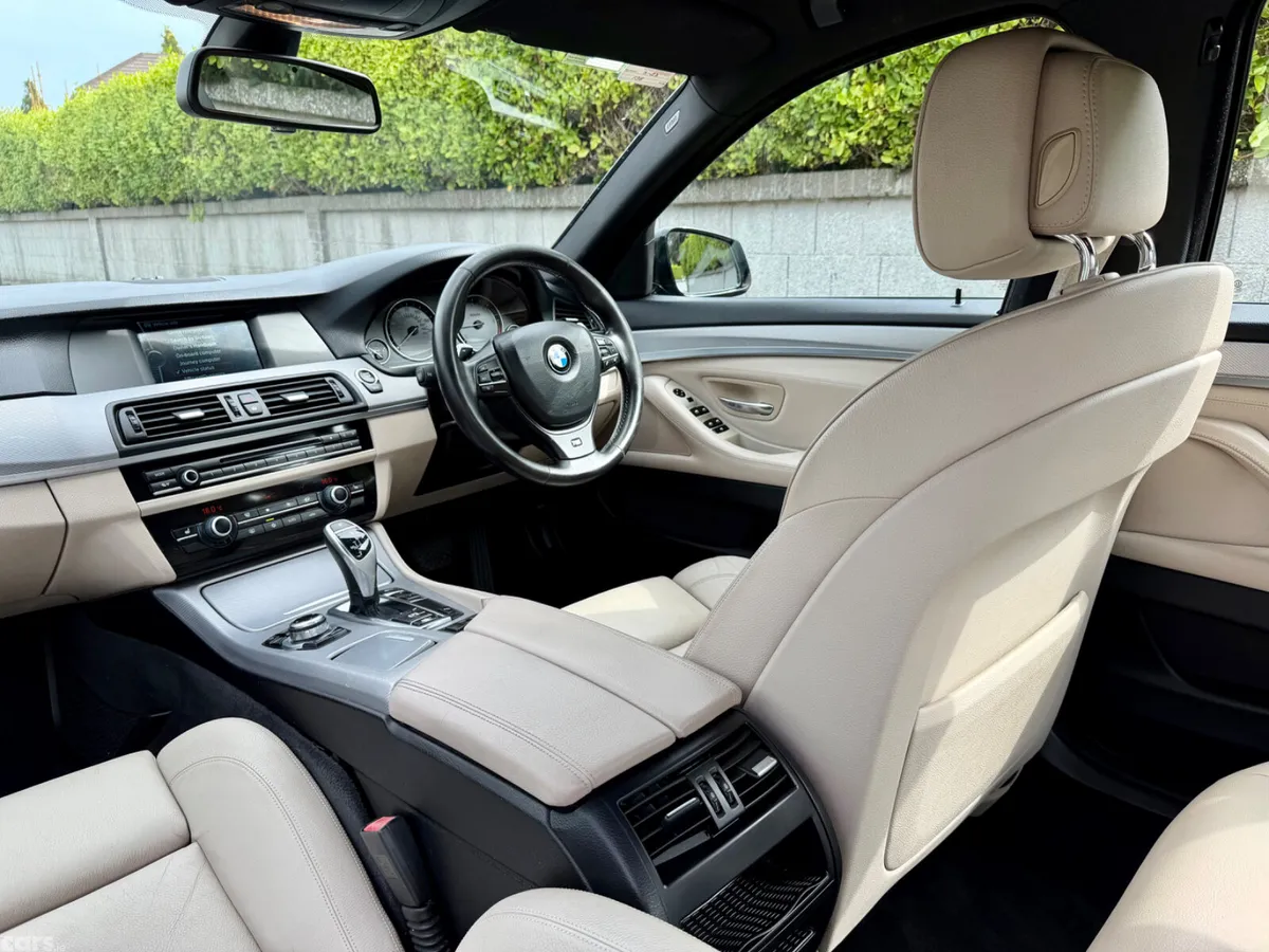 BMW 5-Series Saloon, Diesel, 2012, Black