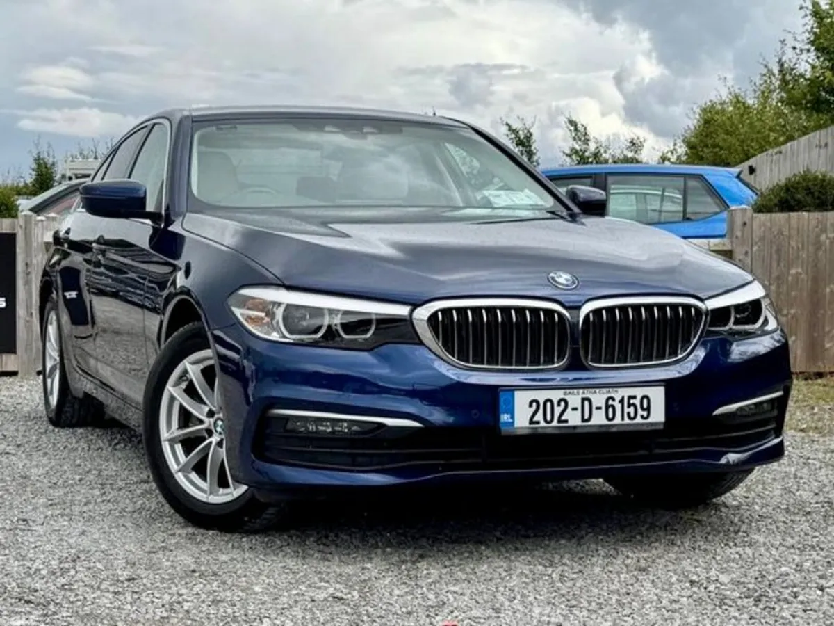 BMW 5-Series Saloon, Diesel, 2020, Blue