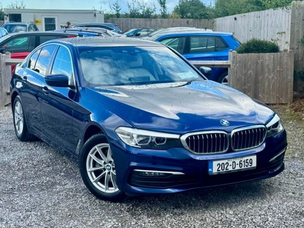 BMW 5-Series Saloon, Diesel, 2020, Blue
