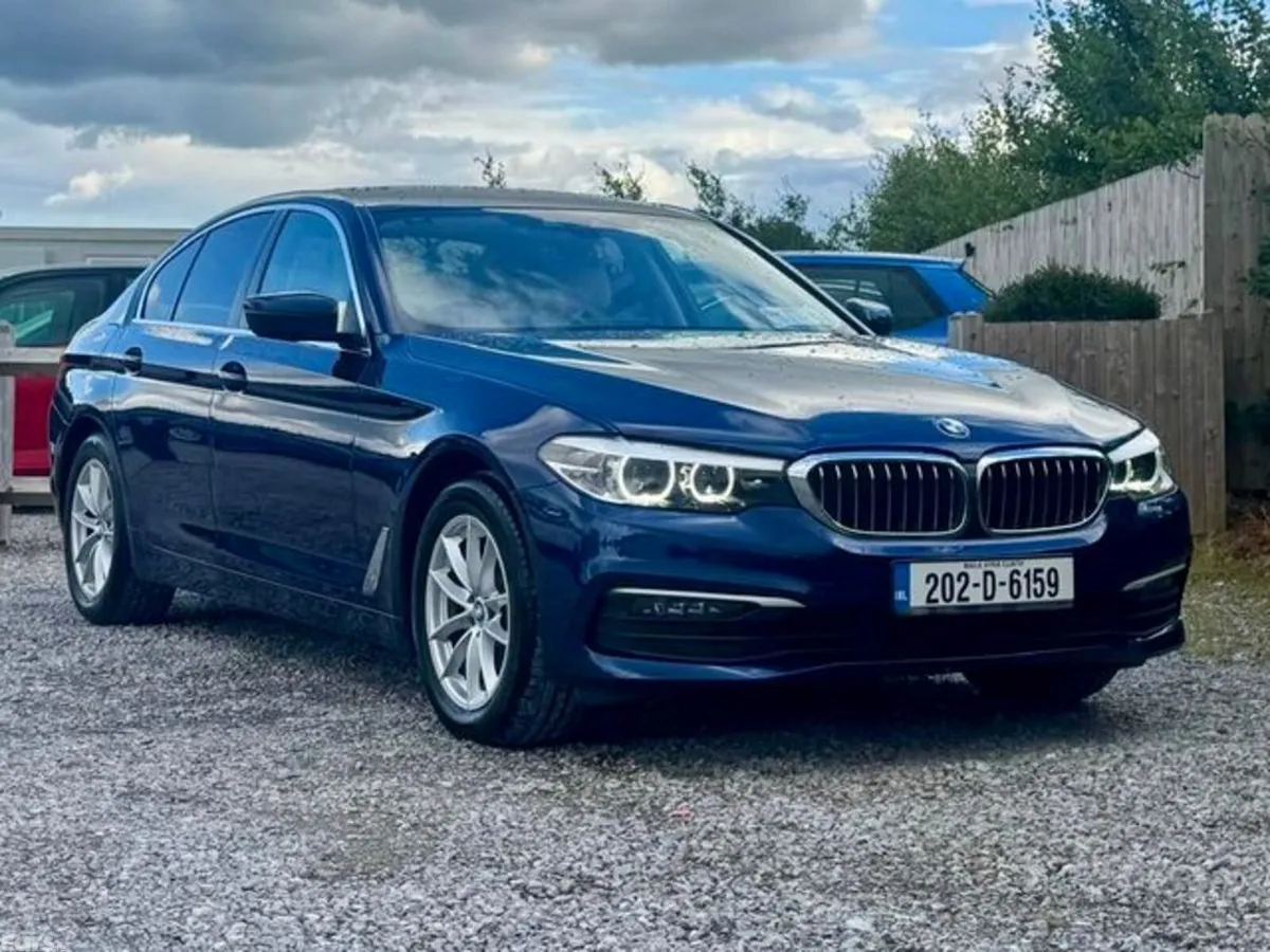 BMW 5-Series Saloon, Diesel, 2020, Blue