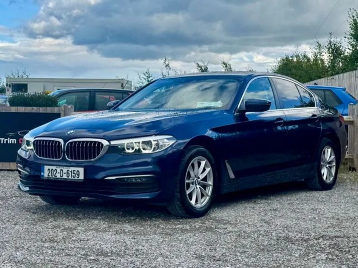 BMW 5-Series Saloon, Diesel, 2020, Blue