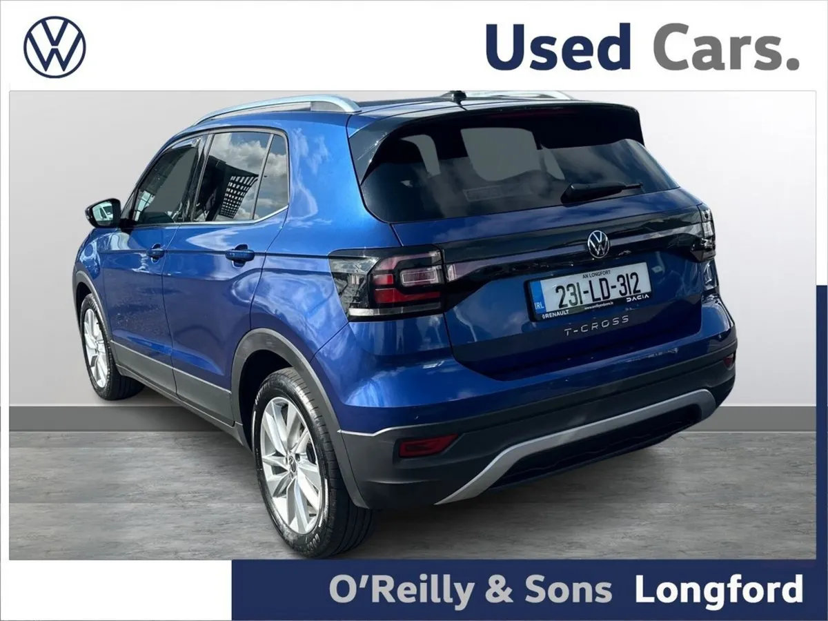 Volkswagen T-Cross SUV, Petrol, 2023, Blue