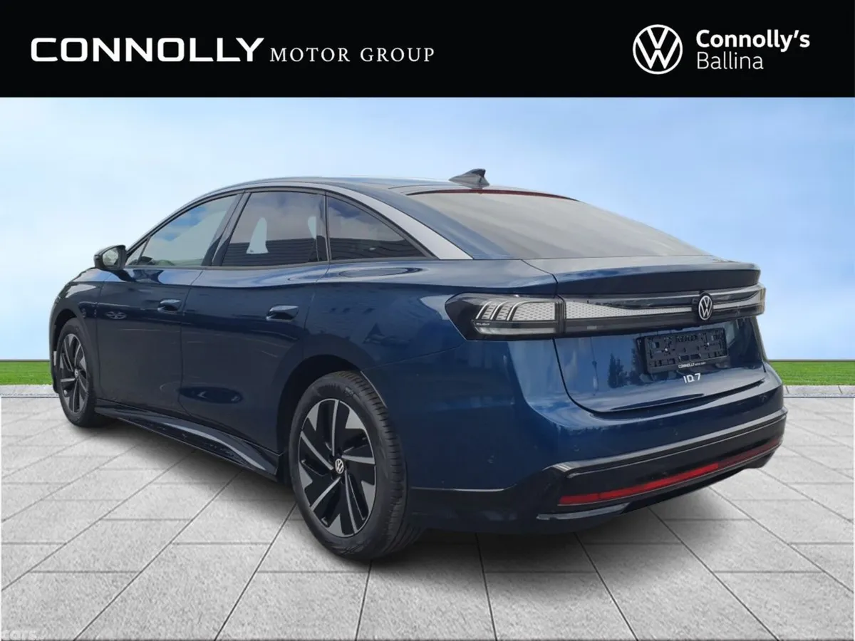 Volkswagen ID.7 Saloon, Electric, 2027, Blue