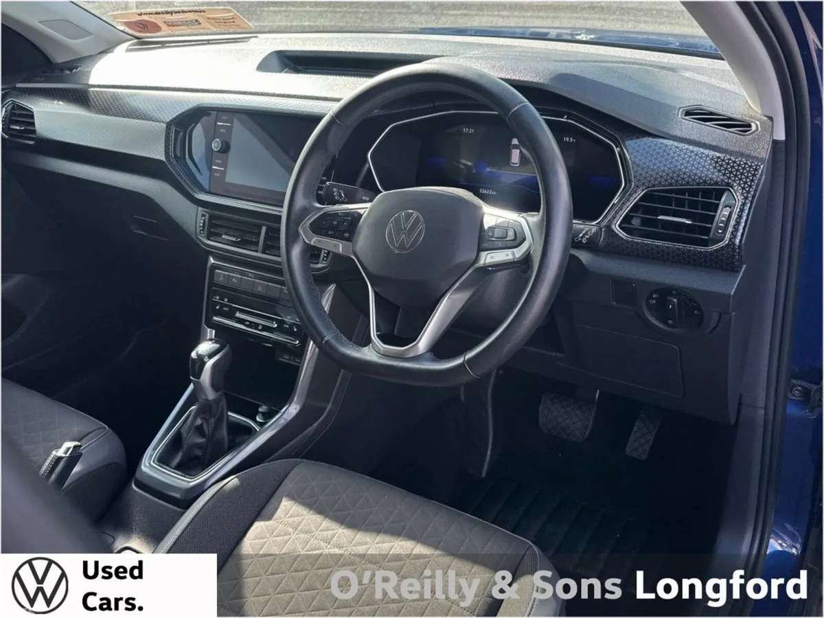 Volkswagen T-Cross SUV, Petrol, 2023, Blue