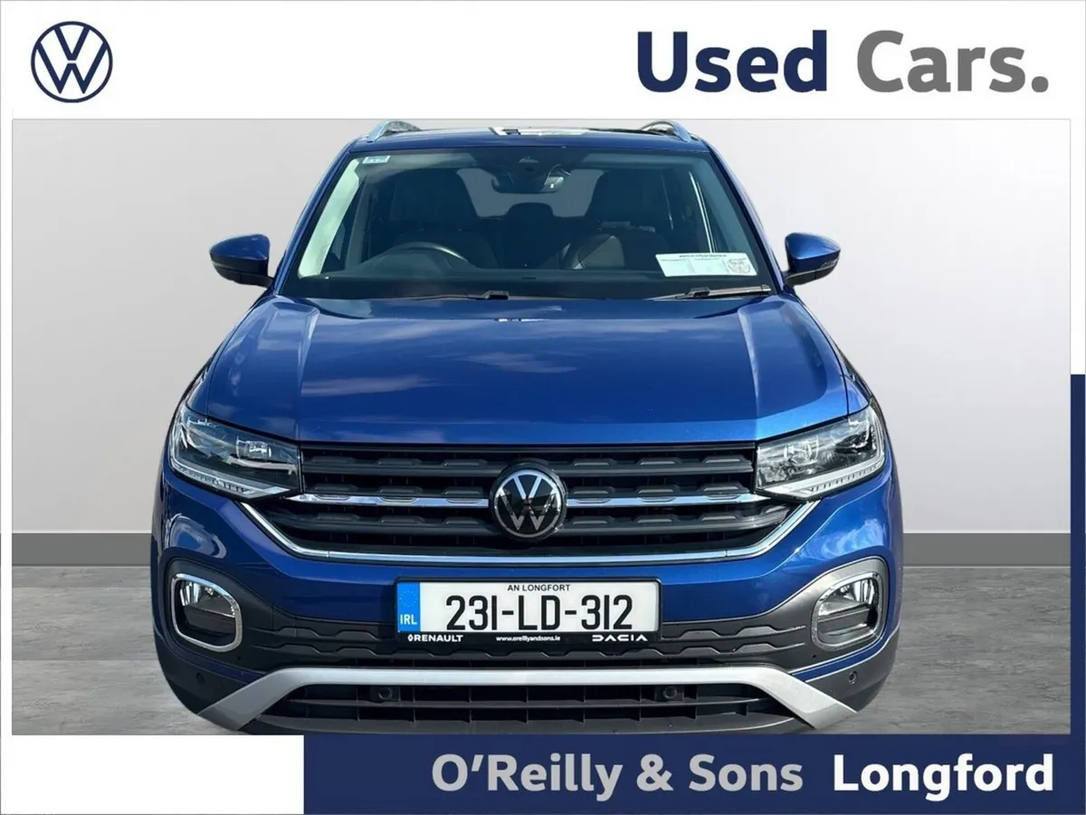 Volkswagen T-Cross SUV, Petrol, 2023, Blue