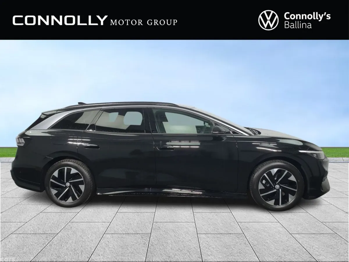 Volkswagen ID.7 Estate, Electric, 2027, Black