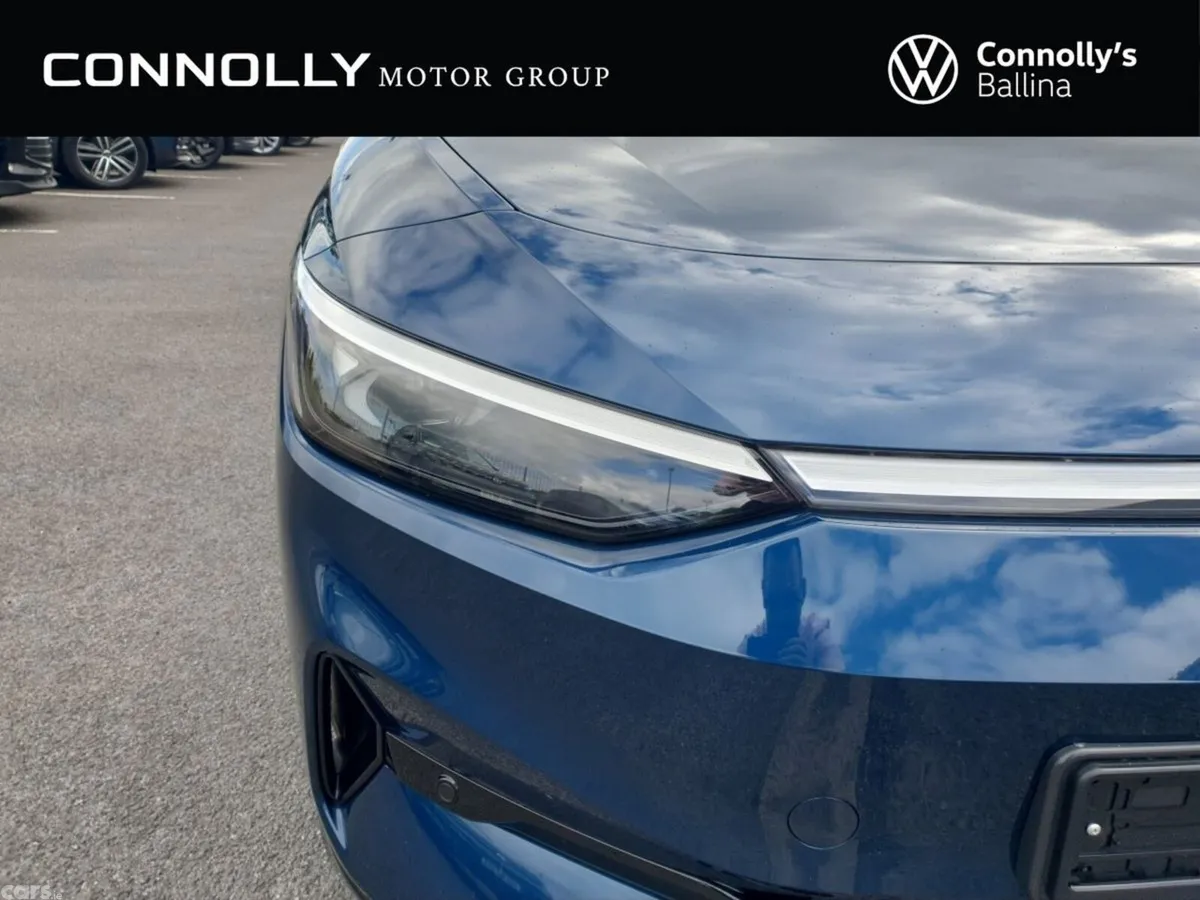 Volkswagen ID.7 Saloon, Electric, 2027, Blue