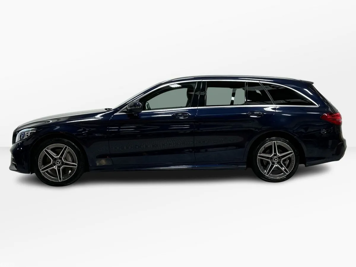 Mercedes-Benz C-Class Estate, Diesel Plug-in Hybrid, 2020, Blue