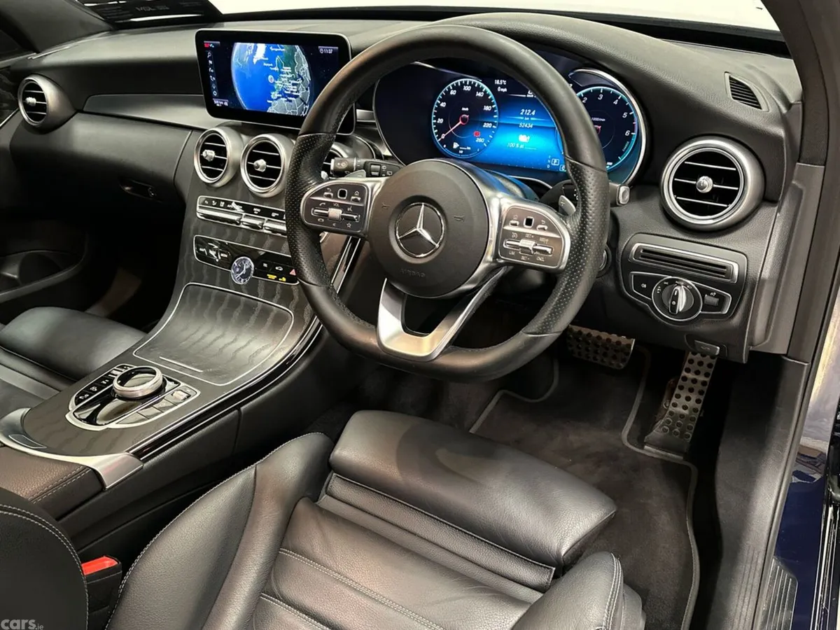 Mercedes-Benz C-Class Estate, Diesel Plug-in Hybrid, 2020, Blue