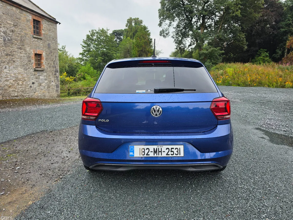 Volkswagen Polo Hatchback, Petrol, 2018, Blue