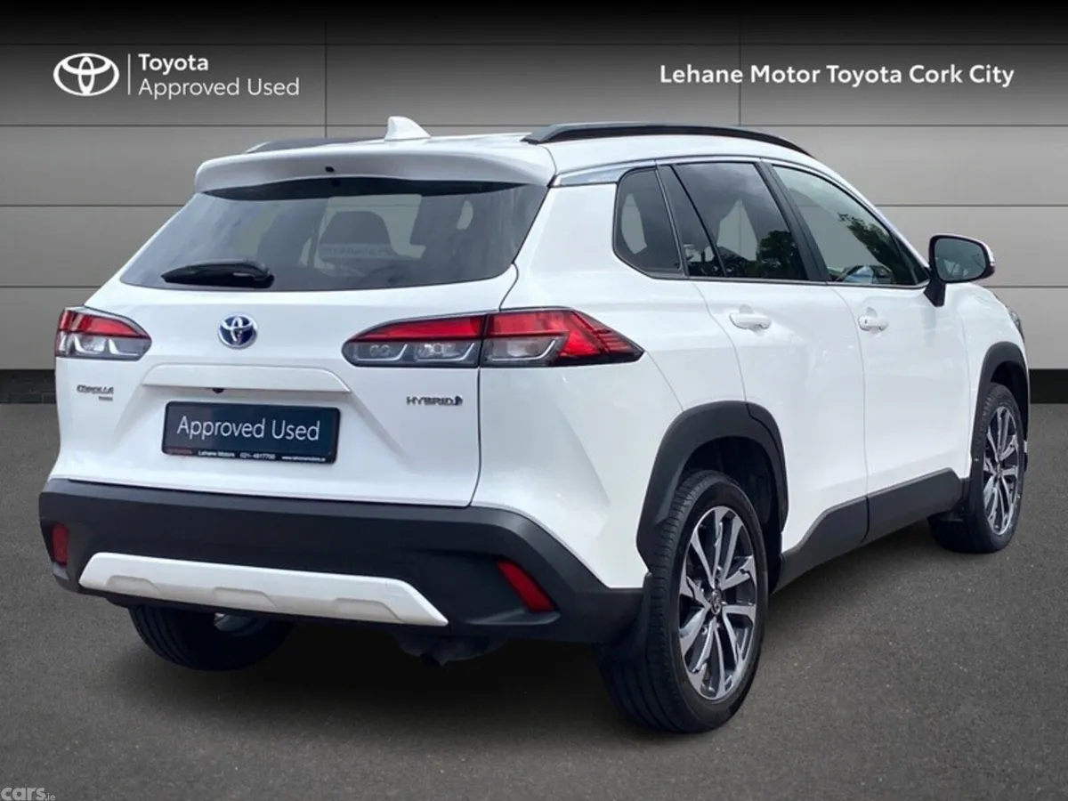 Toyota Corolla Cross SUV, Petrol Hybrid, 2023, White